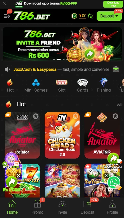 786 bet game download