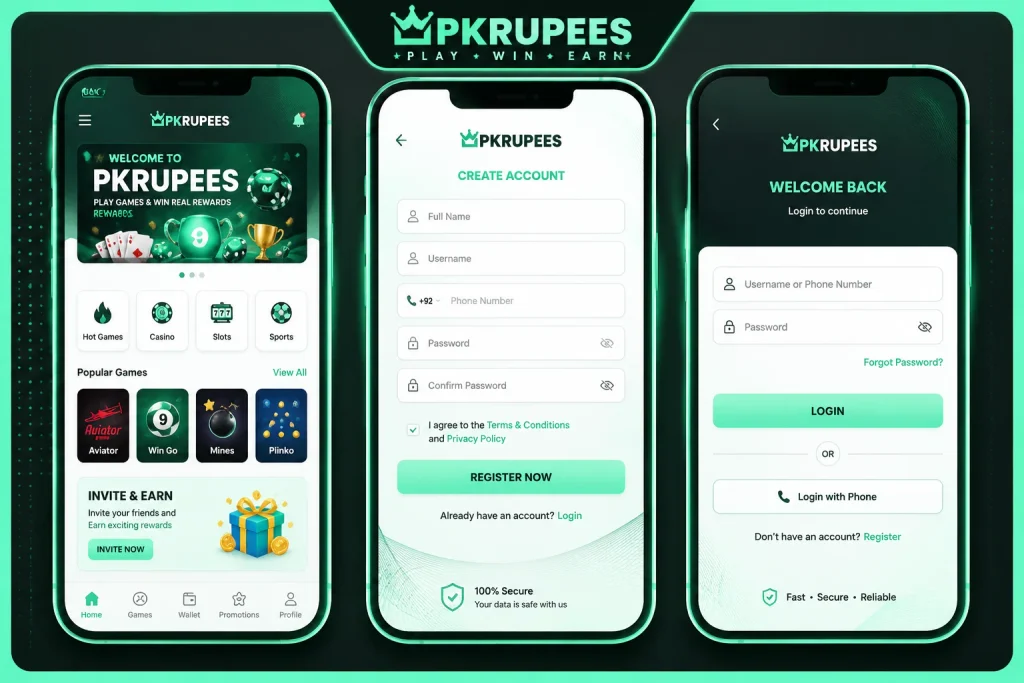 pkrupees game