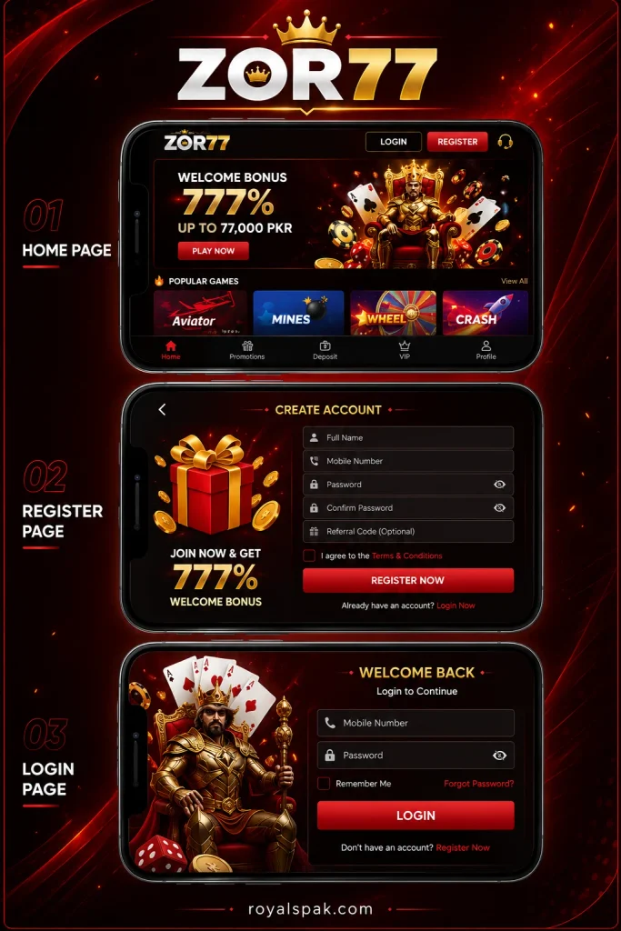 zor77 game register